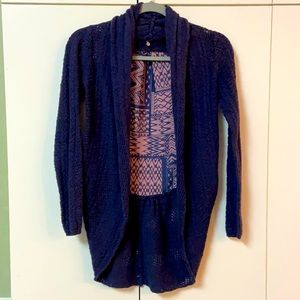 anthropologie knit cardigan